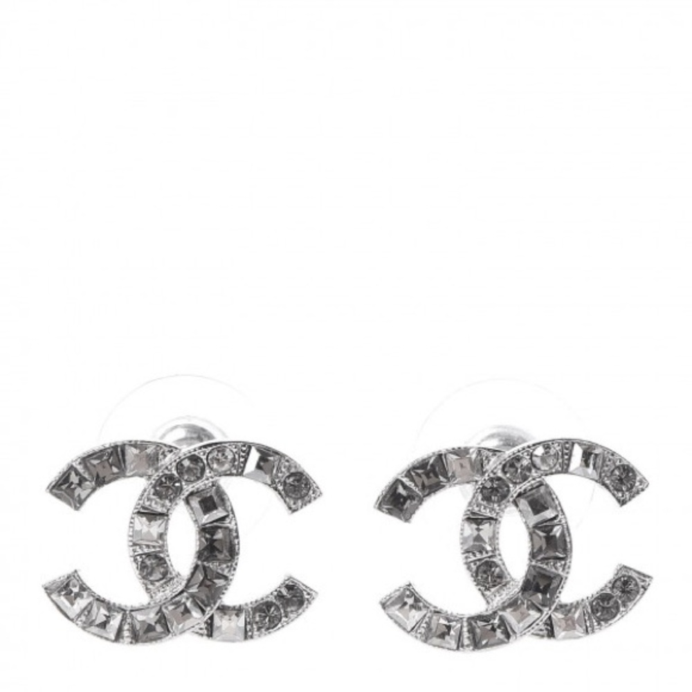 Baguette Crystal Chanel Earrings